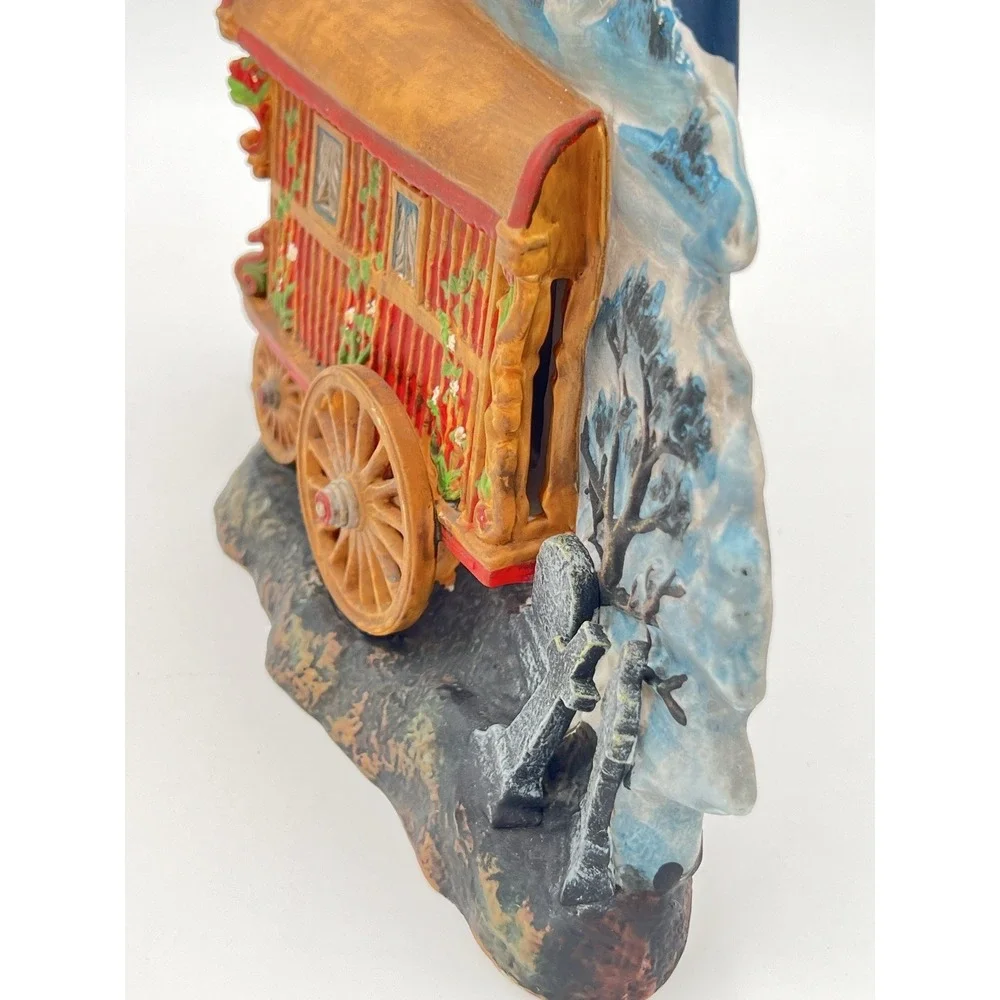 Universal Monsters The Wolf Man Coin Bank Gypsy Wagon 1941 Horror Collectible